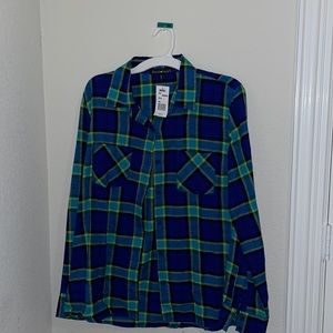 Flannel, never worn!